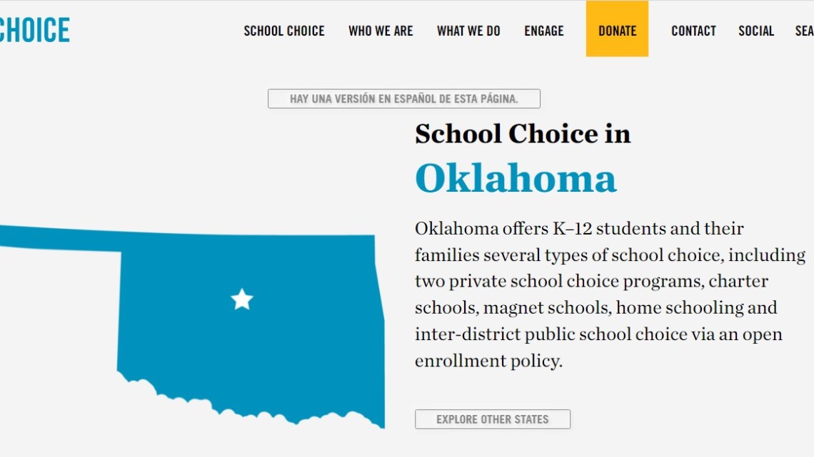 Oklahoma Conservative PAC Arguments For “Money Follows The Kid” (Voucher) ‘School Choice’ Option Are Wrong-Headed and NOT CONSERVATIVE