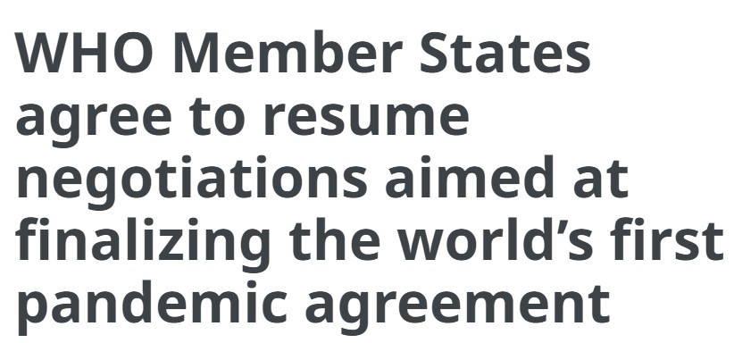 Oklahoma Senate MUST Pass SB426 To Protect Oklahoma Citizens From The WHO Pandemic Treaty