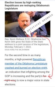 Governor Stitt Calls Us “Political Animals”, The Oklahoman Calls Us “Far Right-Wing” – Who Really ARE HD32 Jim Shaw Supporters?