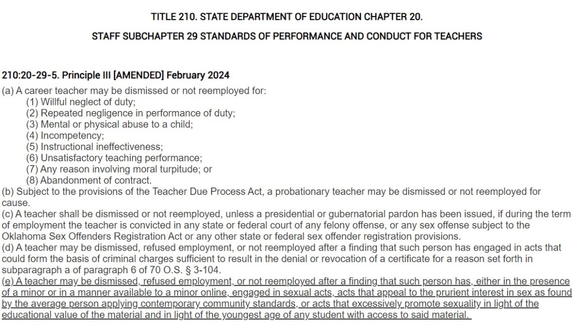 A Teacher’s Story – Why I Quit Teaching In Oklahoma Public Schools