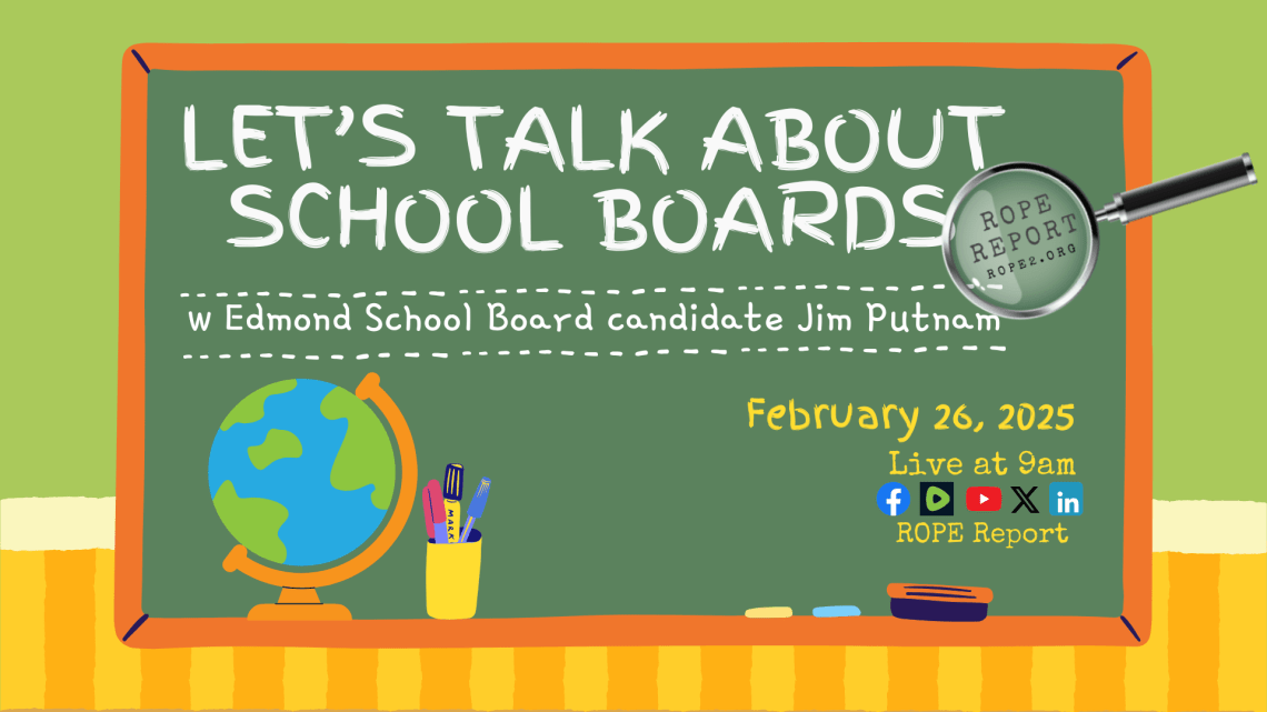 Colonel Jim Putnam, Candidate for Edmond School Board – Virtual Presence Is Actual Absence