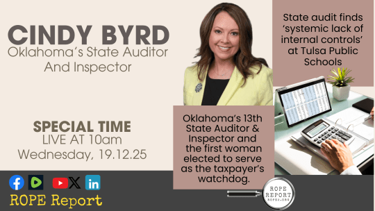 Questions And Answers With State Auditor And Inspector, Cindy Byrd