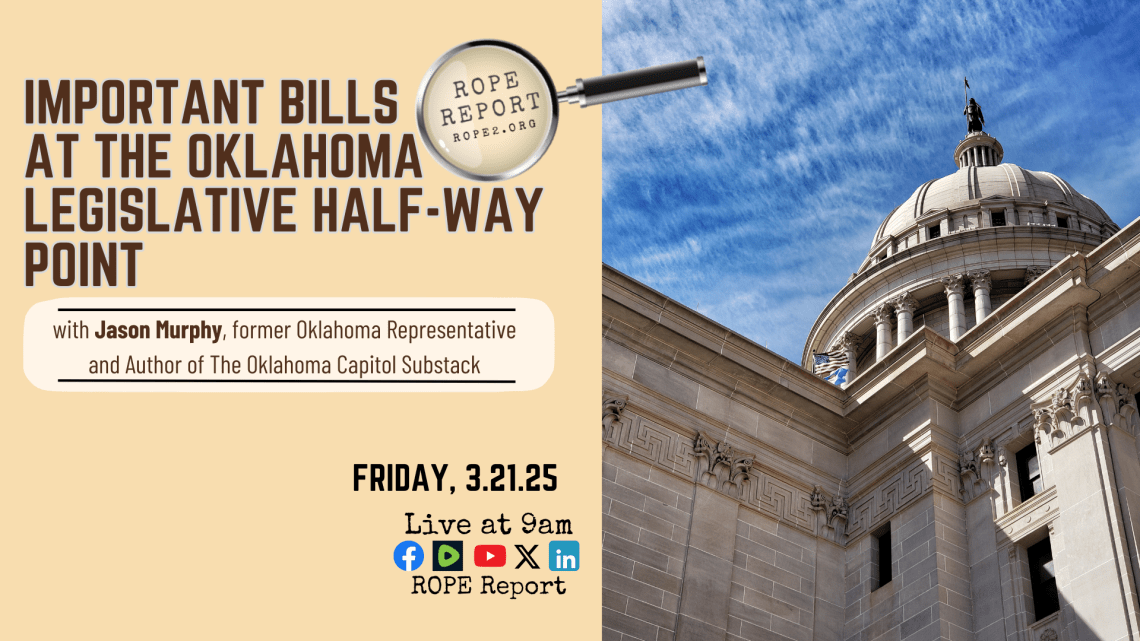 Former OK Rep Jason Murphy Talks About 2025’s Bad Bills – And More