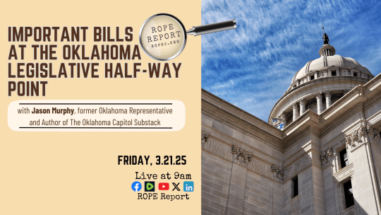 Former OK Rep Jason Murphy Talks About 2025’s Bad Bills – And More
