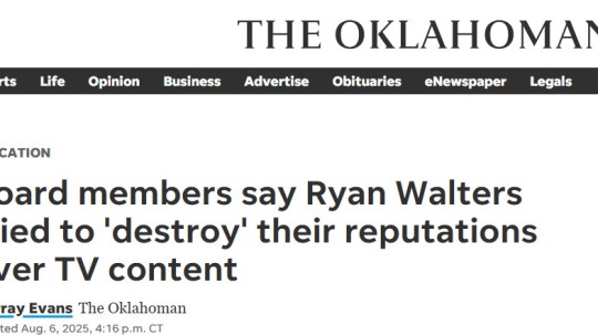 In Bizarre Twist, OSDE Board Members Accuse State Super Of Character Assassination After Assassinating Character Of State Super