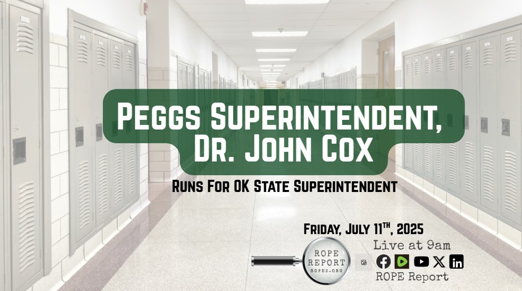 Peggs, OK, Superintendent Dr. John Cox Runs For Superintendent