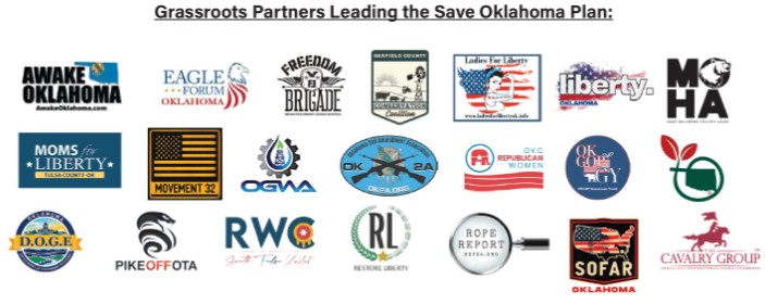 Representative Jim Shaw Announces ‘Save Oklahoma Plan’ Endorsed By 21 Liberty-Minded Organizations In Oklahoma