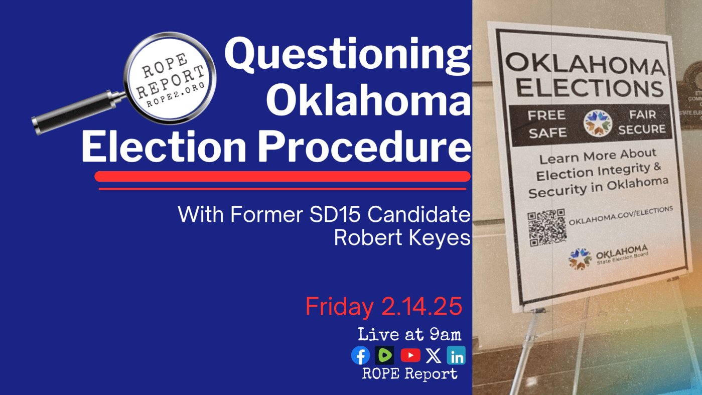 Robert Keyes fights for Oklahoma election integrity