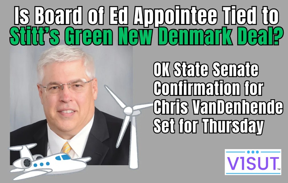 Chris VanDenhende Confirmation to OK State Board of Ed