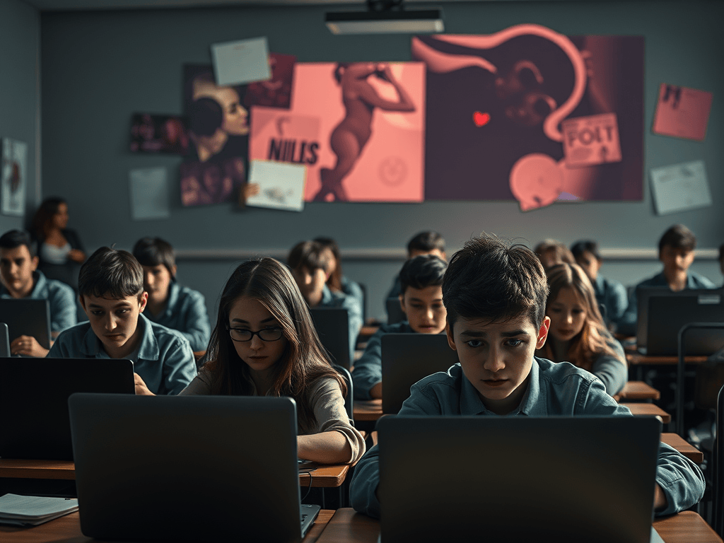 School Laptops are allowing students to access pornography