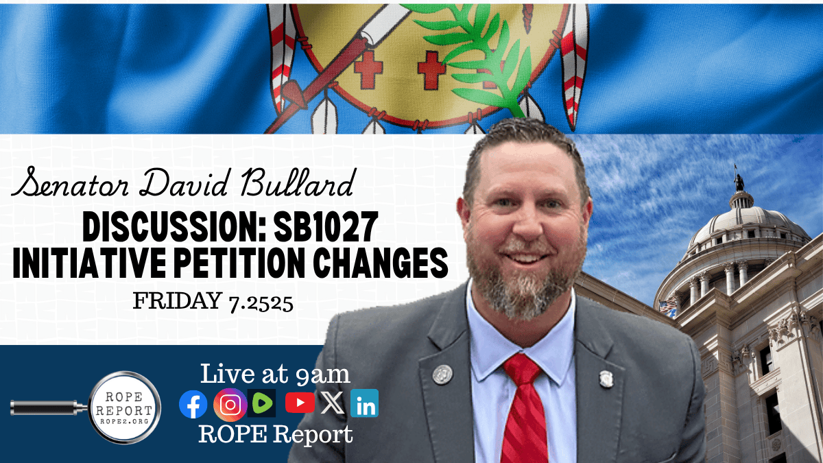 Senator David Bullard - Initiative Petition Legislation